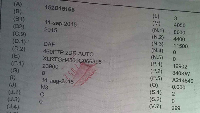 Сідельний тягач DAF XF 106.460 В Україні не працював! Тернополь - изображение 9