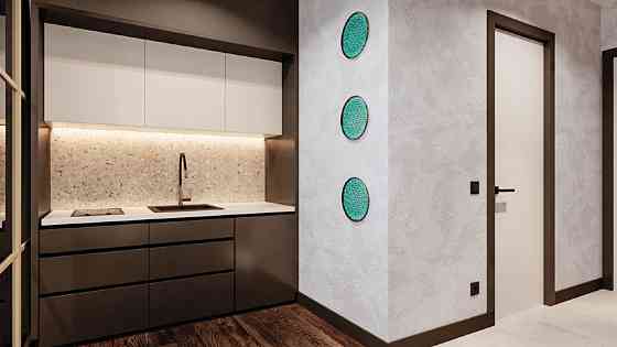 Апартаменти площею 30,2 м² у готельному комплексі Rich Stone Apart Hotel Яремче