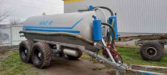 Вакуумний напівпричеп-цистерна МЖТ-10 внесення добрив Біла Церква