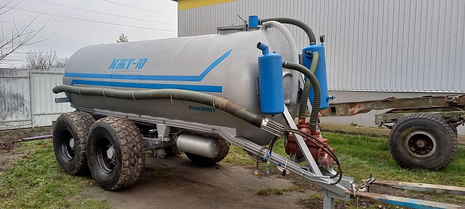 Вакуумний напівпричеп-цистерна МЖТ-10 внесення добрив Біла Церква - зображення 3