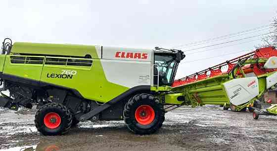 комбайн Claas Lexion 760 2015р.в. 489 к.с. напрацював 2800/ 1900 м.г, в ідеальному стані. Винница