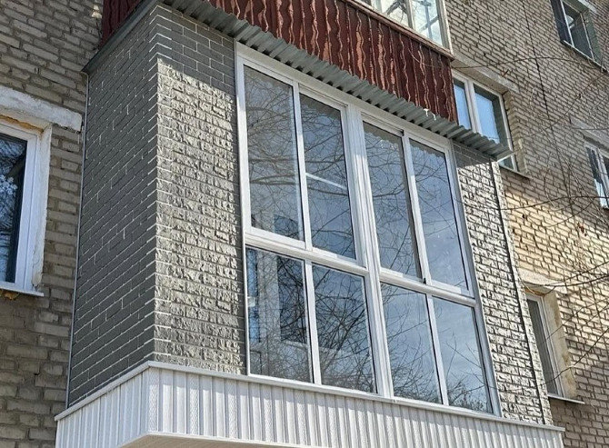 Застеклить балкон под ключ Кривой Рог Кривий Ріг - зображення 2