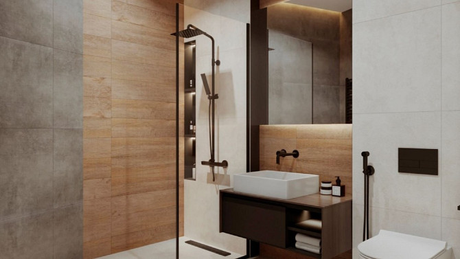 Апартаменти площею 33, 1 м² у готельному комплексі Rich Stone Apart Hotel Яремче - зображення 7