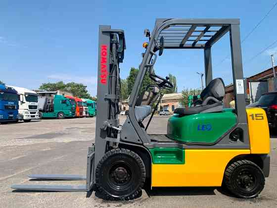 Вилковий автонавантажувач Komatsu з напрацюванням 1422 мотогодин. FG15C-16 Полтава