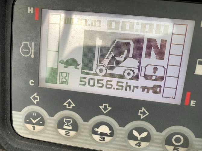 Вилочний автонавантажувач TCM (Nissan), напрацювання 5045 мотогодин. Модель: FHGE25T5 Івано-Франківськ - зображення 11