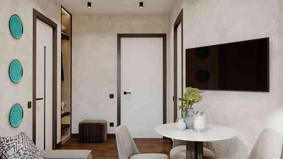 Апартаменти площею 33, 1 м² у готельному комплексі Rich Stone Apart Hotel Яремче