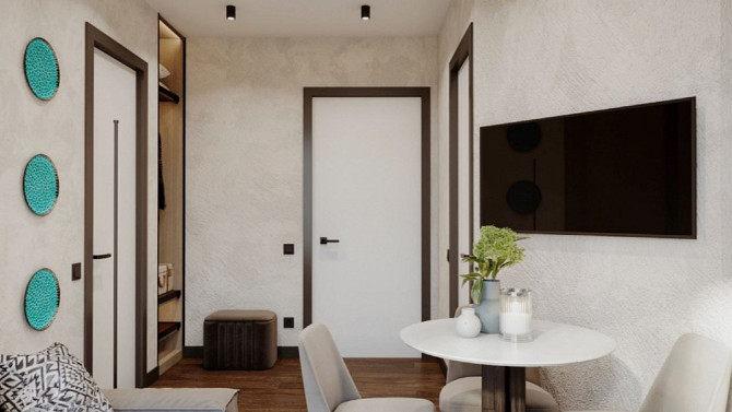 Апартаменти площею 33, 1 м² у готельному комплексі Rich Stone Apart Hotel Яремче - зображення 5