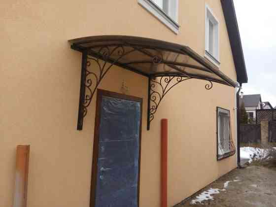 Навес над входом, навес над машиной, навес над двором - любые размеры и конструкция, с установкой Київ