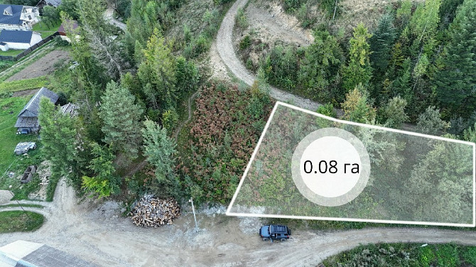 Земельна ділянка в Микуличині 0.08 га. Яремче - зображення 1