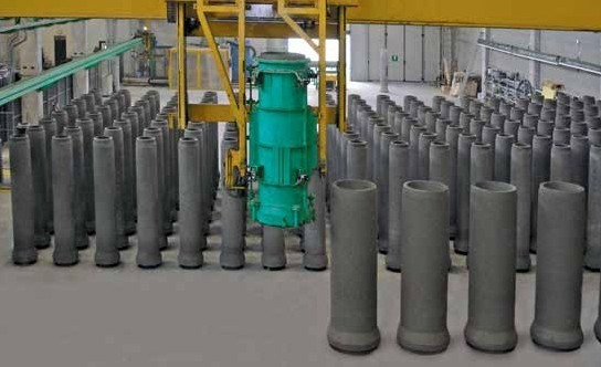 Устаткування для виготовлення бетонних труб HawkeyePedershaab Серія PipePlus, Данія. Киев - изображение 2