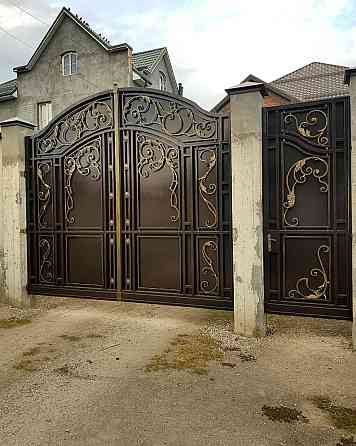 Металлические ворота в Кривом Роге Кривий Ріг
