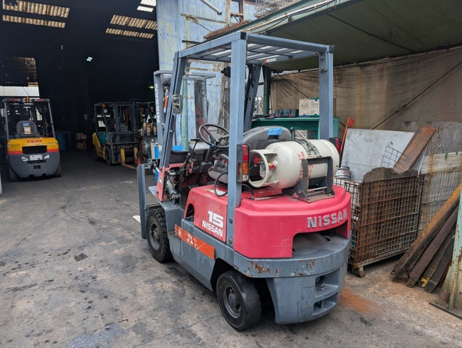 Вилочний автонавантажувач Nissan, з напрацюванням 3757 мотогодин. Модель: J01A15 Мукачеве - зображення 3