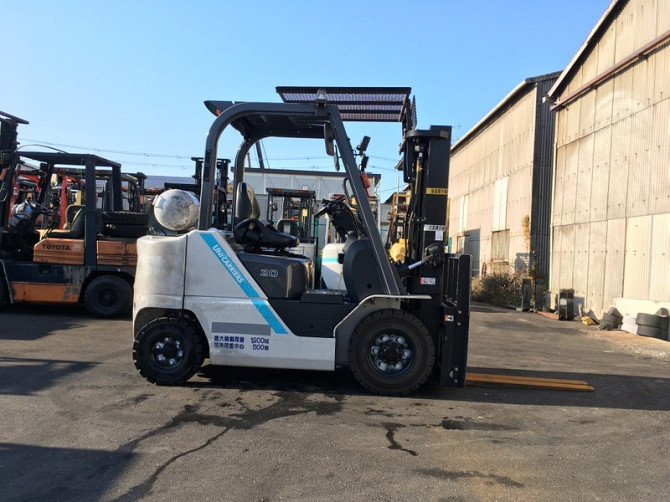 Вилочний автонавантажувач TCM (Nissan), із синхронним позиціонером вил. Модель: FHGE20T5. Номiнальна Чернигов - изображение 1