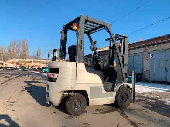 автонавантажувач Nissan, 2012 року. Модель: P1F1A15D. Номiнальна вантажопідйомність 1.5 тонни Львов