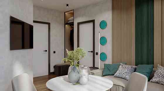 Апартаменти площею 36,6 м² у готельному комплексі Rich Stone Apart Hotel Яремче
