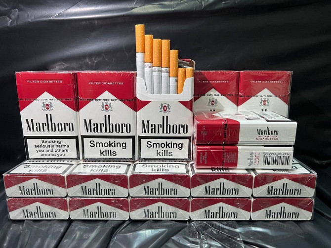 Мальборо красное золотое кольцо оригинал Ужгород - изображение 1