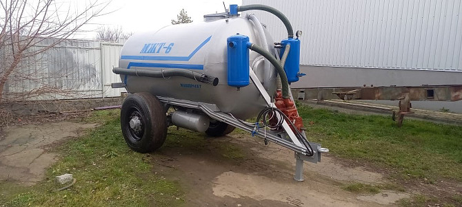 Бочка МЖТ-6 вакуумна/асенізаційна розкидач гноївки Белая Церковь - изображение 2