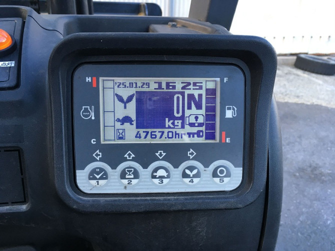 Вилочний автонавантажувач TCM (Nissan), напрацювання 4766 мотогодин. Модель: FGE15T5 Одесса - изображение 2