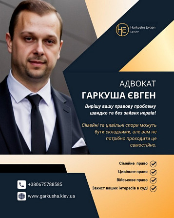 Адвокат по цивільним справам Київ Киев - изображение 1