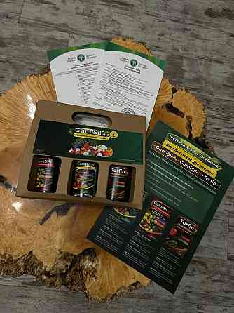 Золота лінійка мікродобрив GumiSil Trio для городу Одесса