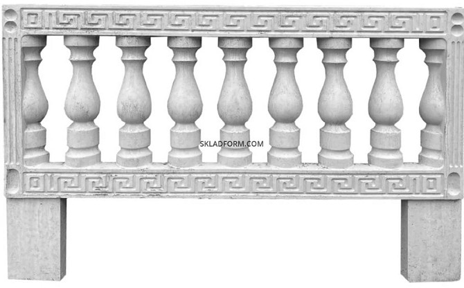 Формы из АБС пластика для производства бетонной оградки на кладбище №9 Днепр (Днепропетровск) - изображение 2