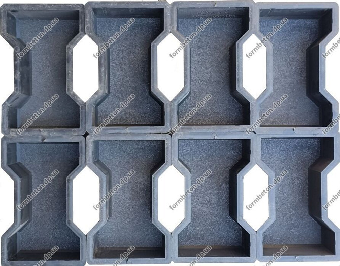 Форми для тротуарної плитки Подвійне Т шагрень Дніпро - зображення 2