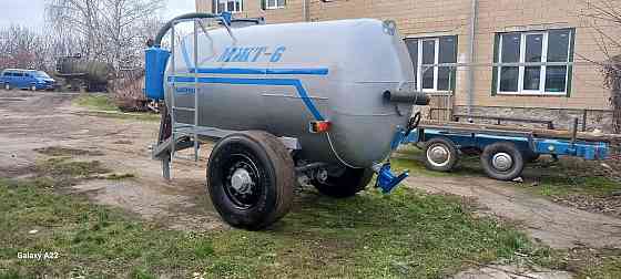 Бочка МЖТ-6 вакуумна/асенізаційна розкидач гноївки Біла Церква
