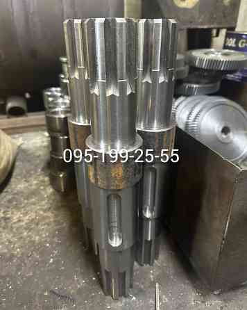 Вал редуктора ПРТ 10.02.662. Редуктор ПРТ 10.02.600 ПРТ-7, ПИМ-40 Дніпро