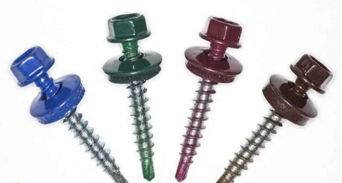 Саморізи з шайбою по дереву, 4,8х35 мм Чернигов - изображение 1