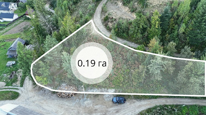 Земельна ділянка в Микуличині 0.19 га. Яремче - зображення 1