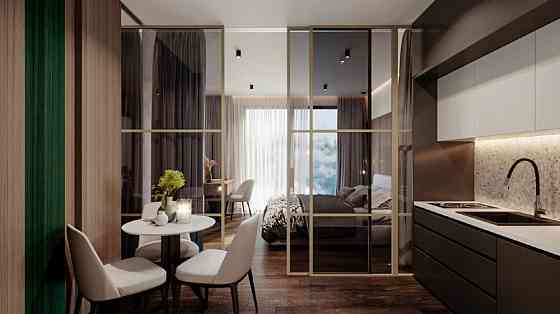 Апартаменти площею 30,2 м² у готельному комплексі Rich Stone Apart Hotel Яремче