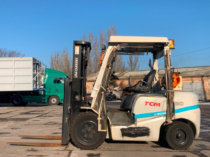 Вилочний автонавантажувач TCM (Nissan), із напрацюванням 1903 мотогодин. Модель: FGE30T4 Днепр (Днепропетровск) - изображение 1