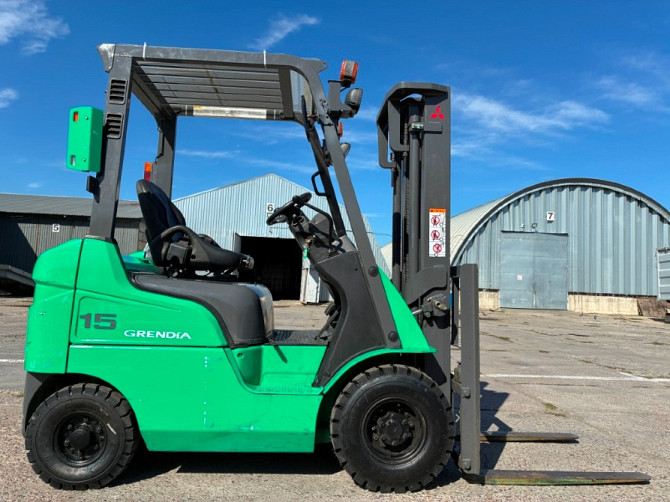 Дизельний навантажувач Mitsubishi KFD15T на нових пневмошинах, 2015 року. Номінальна вантажність 1,5 Миколаїв - зображення 8
