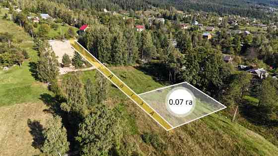 Земельна ділянка в Микуличині 0.07 га Яремче