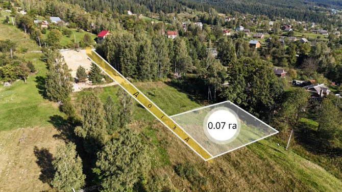 Земельна ділянка в Микуличині 0.07 га Яремче - зображення 1