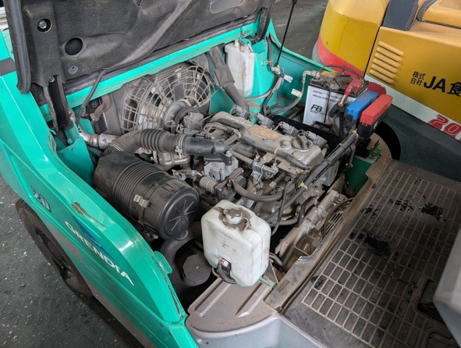 Вилочний автонавантажувач Mitsubishi, напрацювання 2919 мотогодин. Модель: FGE20T Одесса - изображение 8