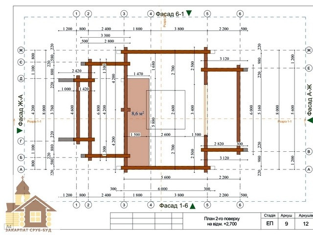 Якісні зруби від Закарпат Зруб-Буд Одесса - изображение 6
