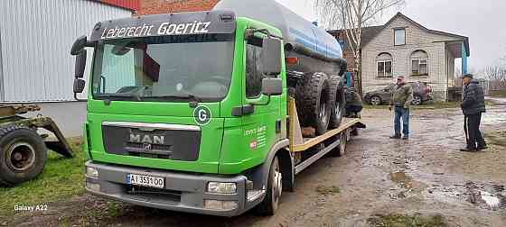 Вакуумний напівпричеп-цистерна МЖТ-10 внесення добрив Біла Церква