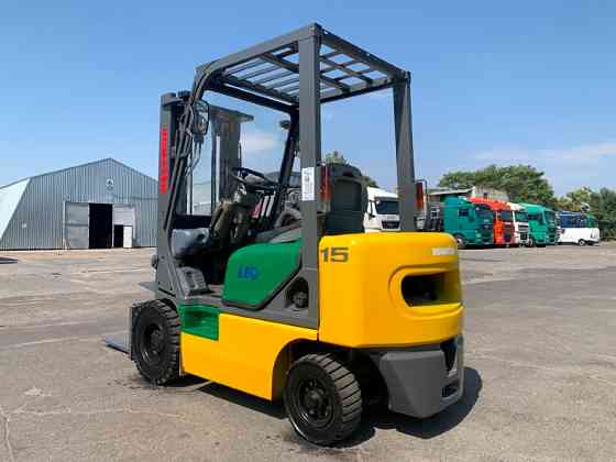 Вилковий автонавантажувач Komatsu з напрацюванням 1422 мотогодин. FG15C-16 Полтава