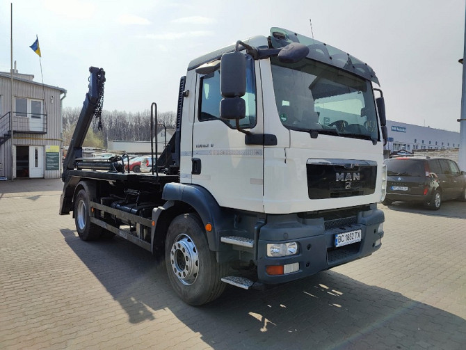 Скіповий навантажувач MAN TGM 18.240 мультиліфт MEILLER Львів - зображення 1