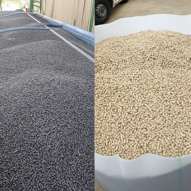 Пелети з дерева та лушпиння для промислового опалення Київ - зображення 1