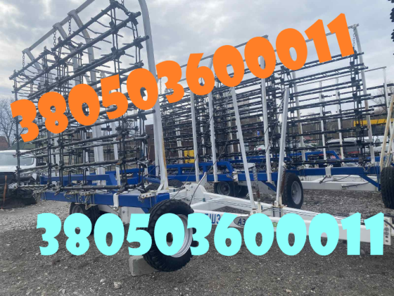 Нова шлейфово-зубова борона БШЗ-15 Дніпро