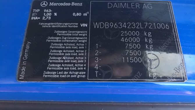 Сідельний тягач Mercedes-Actros 25.45 В наявності 3 од. Тернополь - изображение 12
