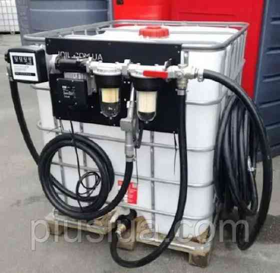 Мобільна міні АЗС Єврокуб 1000 л для дизеля Тернопіль