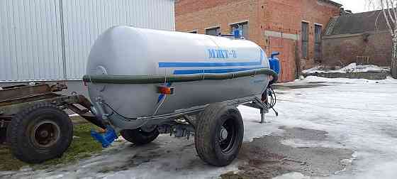 Бочка МЖТ-8 для навозу вакуумна розкидач Белая Церковь