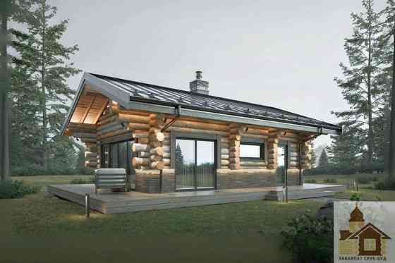 Дерев'яний будинок зі зрубу – Смерековий затишок Одесса