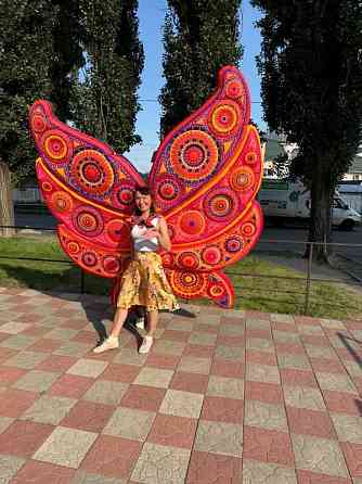 Крылья надувные на человека 3х3 м 2 кг 4 часа работы на одном заряде Київ