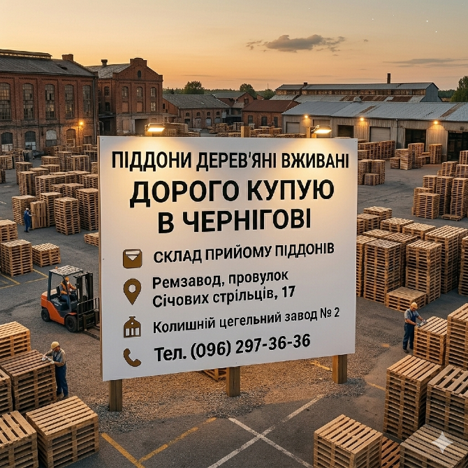 Купуємо піддони європіддони Чернігів Чернигов - изображение 1