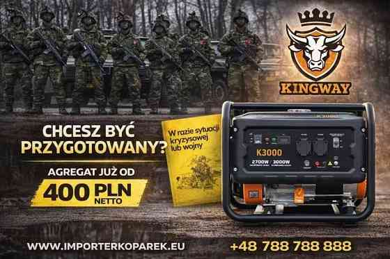 Генератори від 400 злотих надійні з гарантією Київ