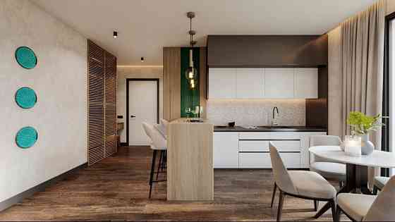 Апартаменти площею 60,8 м² у готельному комплексі Rich Stone Apart Hotel Яремче